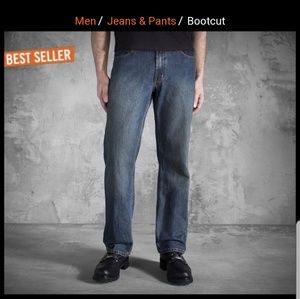 Harley Davidson bootcut Jean's pants